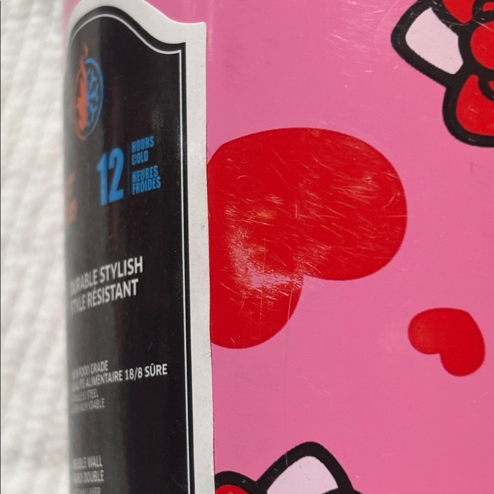 Hello Kitty Pink Tumbler with Hearts - Picture 4 of 4